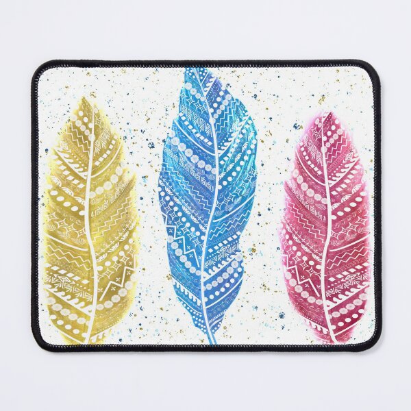 Item preview, Colorful Feathers nature  designed and sold by Cedarrue.