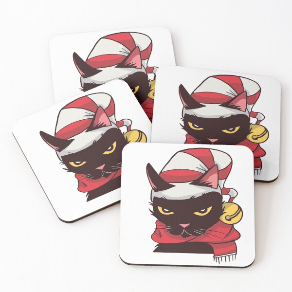 Artikelvorschau, Angry Cat Weihnachtskätzchen entworfen und verkauft von Sndabson.
