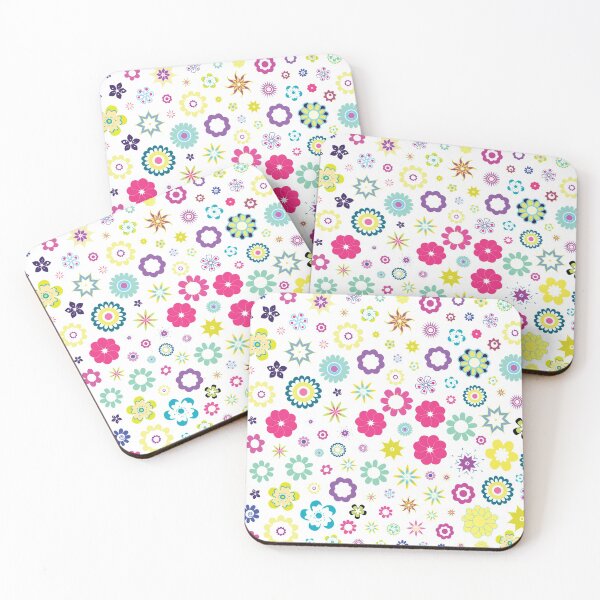 Item preview, Whimsical Multicolored Floral designed and sold by Martini-Four.