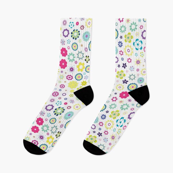 Item preview, Whimsical Multicolored Floral designed and sold by Martini-Four.