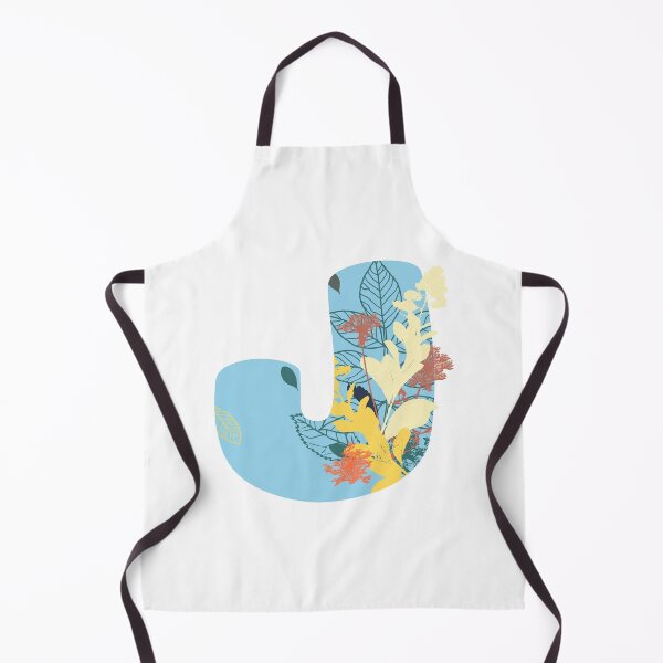 Item preview, Floral Monogram | Blue J designed and sold by MillwoodEngrave.