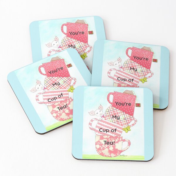 Item preview, You're my Cup of Tea with Eva designed and sold by Mahli's  Artful Whimsy.