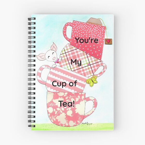 Item preview, You're my Cup of Tea with Eva designed and sold by Mahli's  Artful Whimsy.