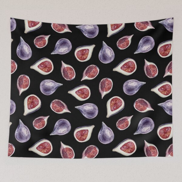 Item preview, Watercolor Fig Pattern|Fig Pattern designed and sold by yousseftalat2.