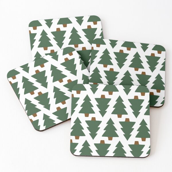Item preview, Modern Christmas Trees Pattern designed and sold by makesbymiss.
