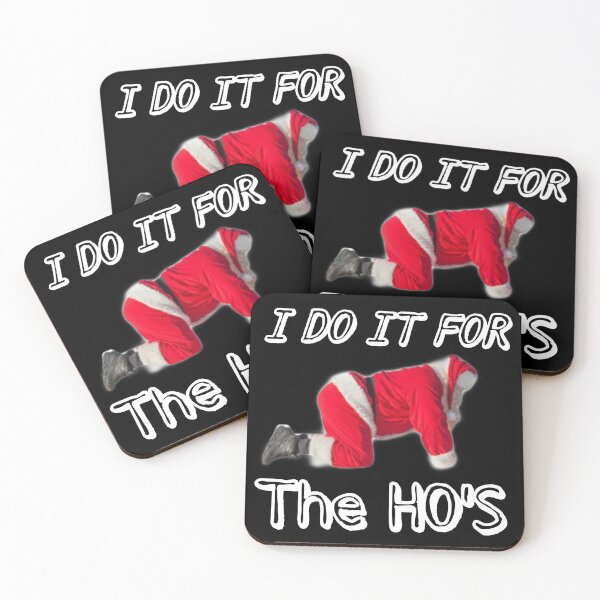 Item preview, Rude Christmas Shirt, Santa Face Shirt, I Do It For The Hos, Santa Christmas Funny T Shirt Xmas, Rude Christmas Tee, Offensive Xmas Gifts designed and sold by Angees.