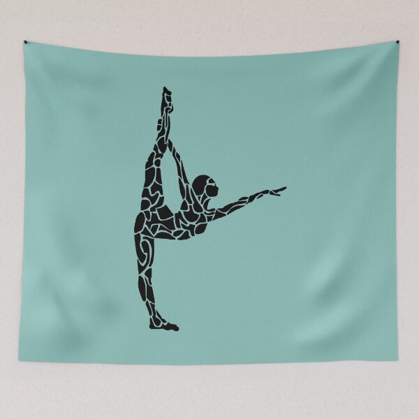 Item preview, Yoga Asana Stencil designed and sold by danceink.