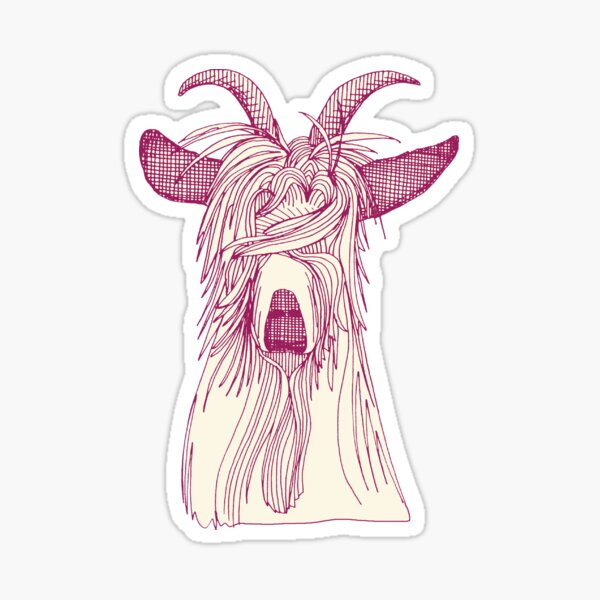 Item preview, just goats cherry pearl designed and sold by scrummy.