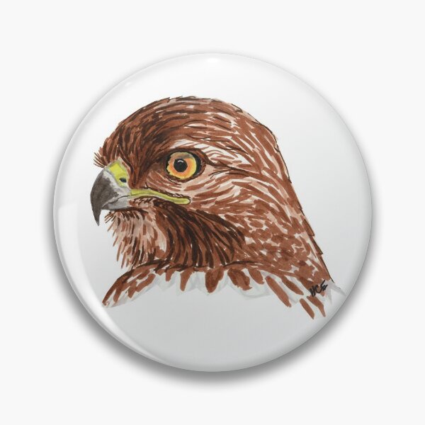 Item preview, Red-tailed Hawk Portrait designed and sold by gorillagal.