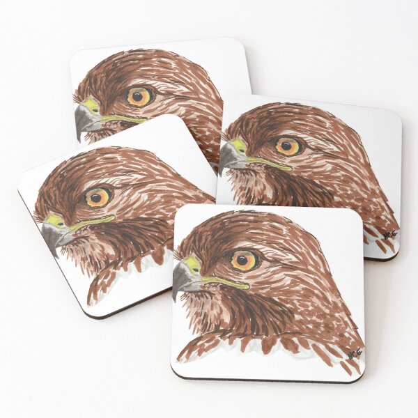 Item preview, Red-tailed Hawk Portrait designed and sold by gorillagal.