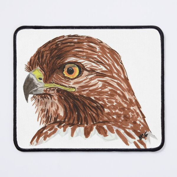 Item preview, Red-tailed Hawk Portrait designed and sold by gorillagal.
