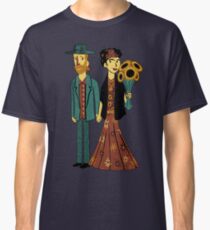 Love is Art Frida Kahlo and Van Gogh Classic T-Shirt
