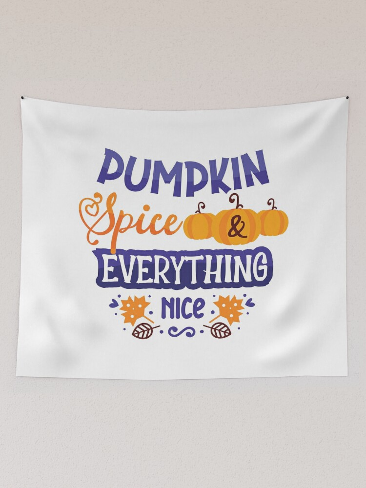 watercolor pumpkin spice and everything nice, watercolor pumpkin