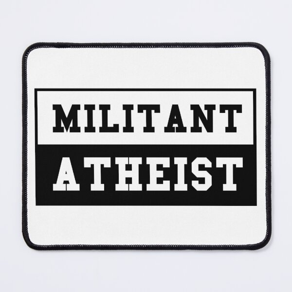 Artikelvorschau, Militanter Atheist entworfen und verkauft von artpirate.