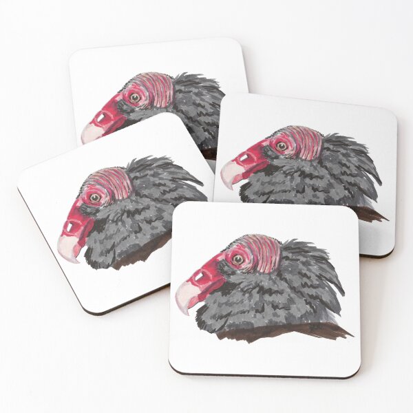 Item preview, Turkey Vulture portrait designed and sold by gorillagal.