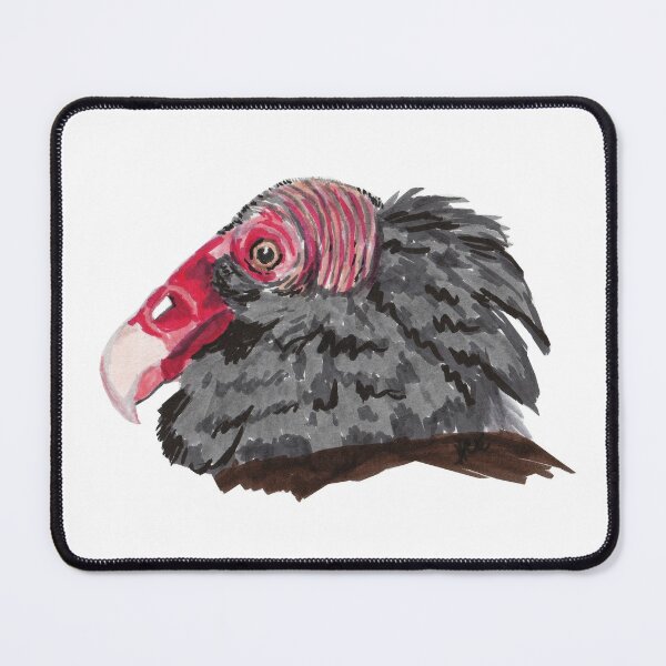 Item preview, Turkey Vulture portrait designed and sold by gorillagal.