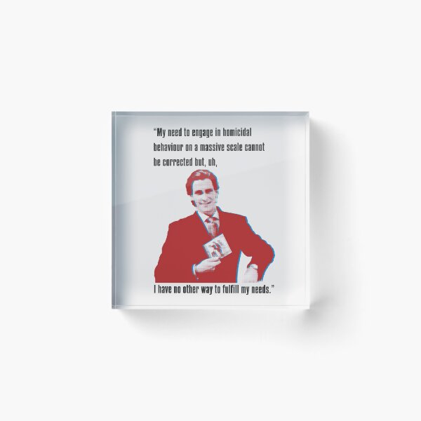 Item preview, American Psycho designed and sold by GRAFIKA65.