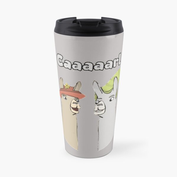 Llamas with Hats - Caaaarl Travel Mug