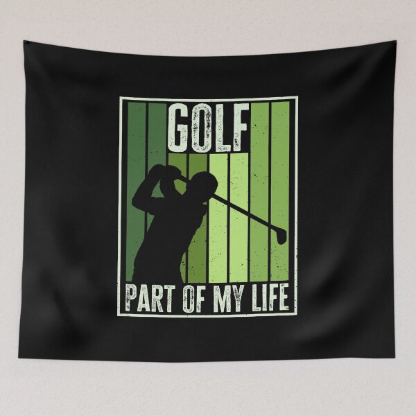 Artikelvorschau, Golf, Teil meines Lebens, Golfspieler, Geschenk für Golfer, Geschenk für Golfliebhaber entworfen und verkauft von AS-Shirts.