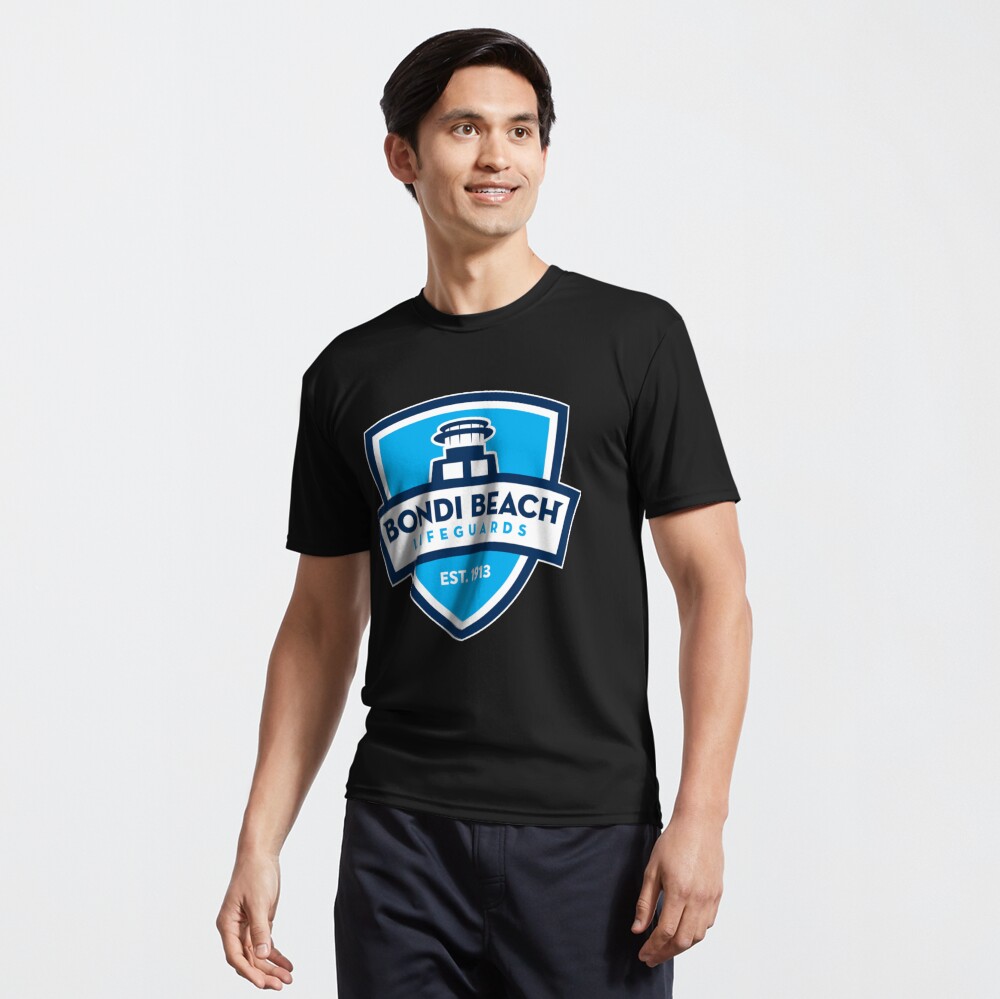 Bondi beach rescue    Fitted Scoop T-Shirt
