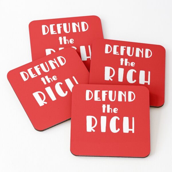 Item preview, DEFUND THE RICH   designed and sold by LoveAndDefiance.