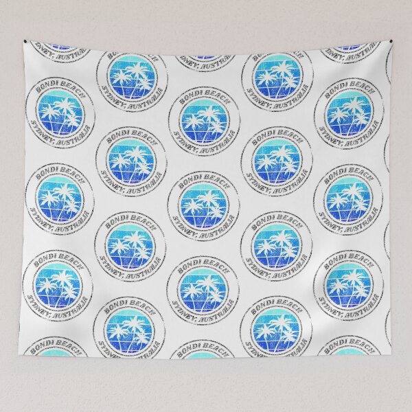 Item preview, Bondi Beach Sydney Australia Retro Distressed designed and sold by JPrintsGifts.