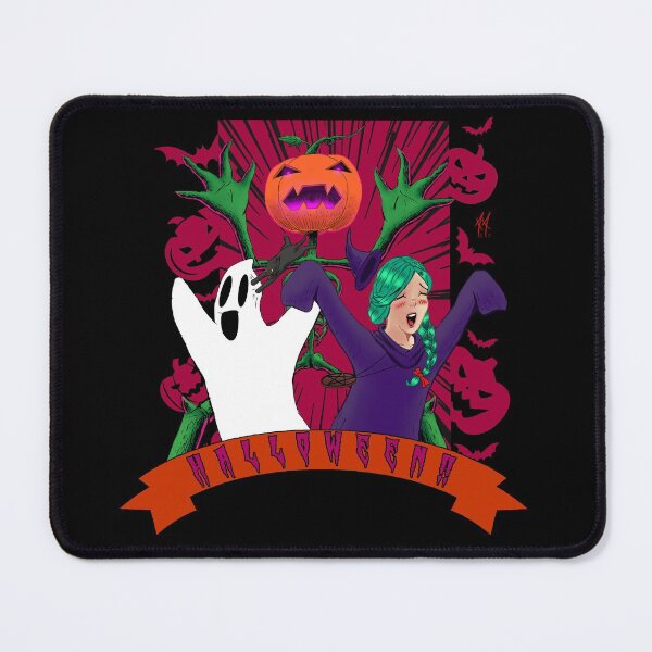 Item preview, Cute and Scary Halloween Witch and Ghost designed and sold by AeronArbuthnot.