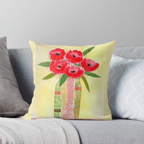 Item preview, Floral vase designed and sold by Mahli's  Artful Whimsy.
