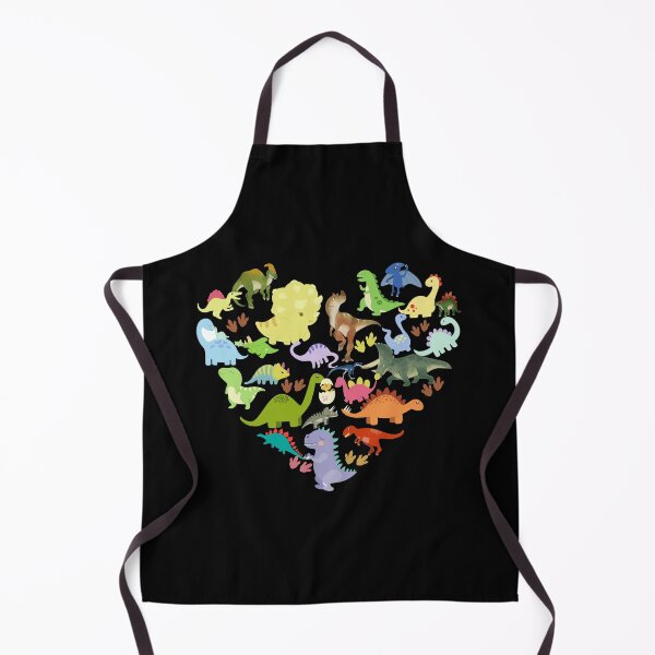 Item preview, Dinosaurs Pattern In A Heart Shape - Dinosaur designed and sold by AsmArt-co.