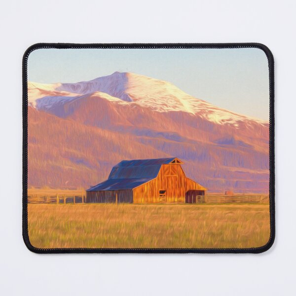 Item preview, Westcliffe Barn - Painting designed and sold by Eric Glaser.