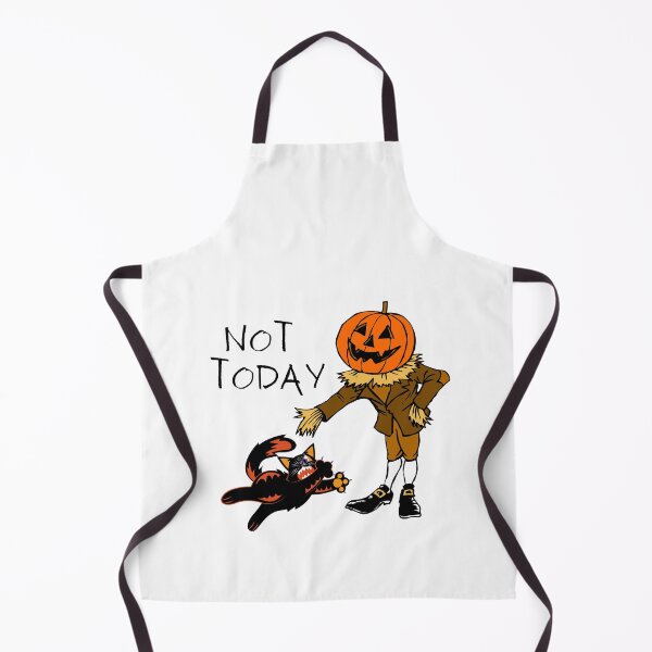 Item preview, Not Today Fun Halloween Black Cat designed and sold by Aissa6900.