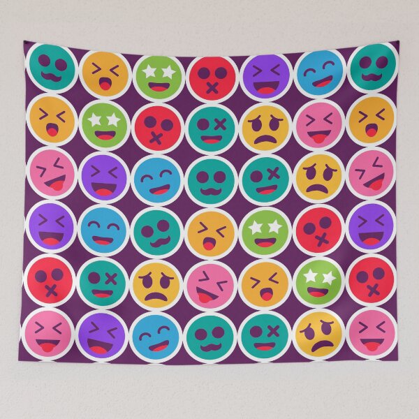 Item preview, Colorful Emojis designed and sold by Vector Scout Lab.