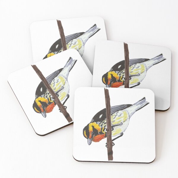 Item preview, Blackburnian Warbler designed and sold by gorillagal.