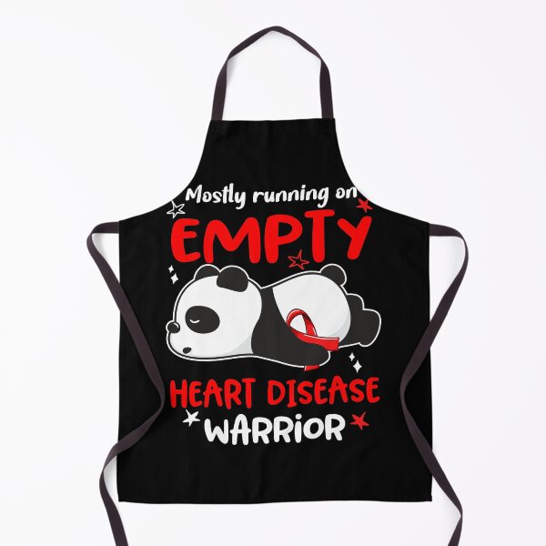 Item preview, Heart Disease Awareness Mostly Running On Empty Heart Disease Warrior designed and sold by GennieShop.