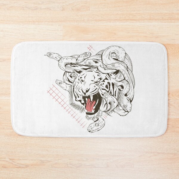 Item preview, Tiger face Medusa designed and sold by piedaydesigns.