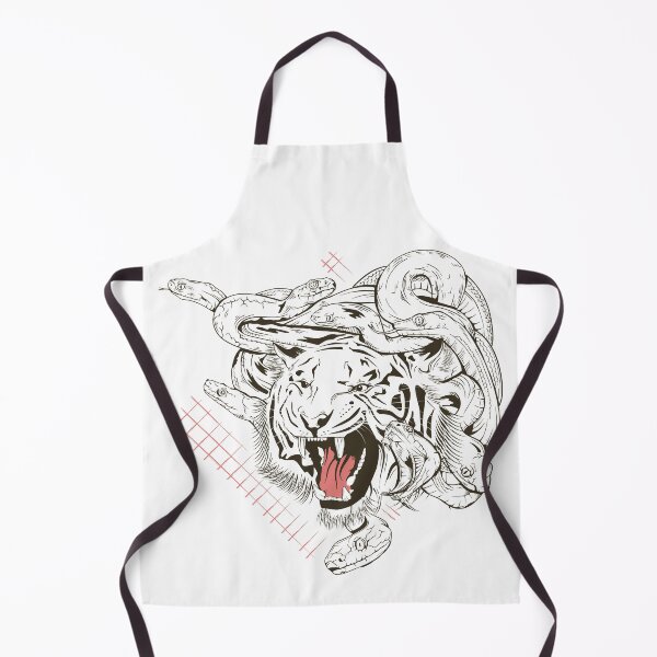 Item preview, Tiger face Medusa designed and sold by piedaydesigns.