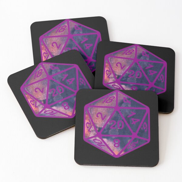 Item preview, Painted Pop Art AD&D Critical Hit d20 Polyhedral Dice Design designed and sold by Candlewood Museum & Gift Shoppe.
