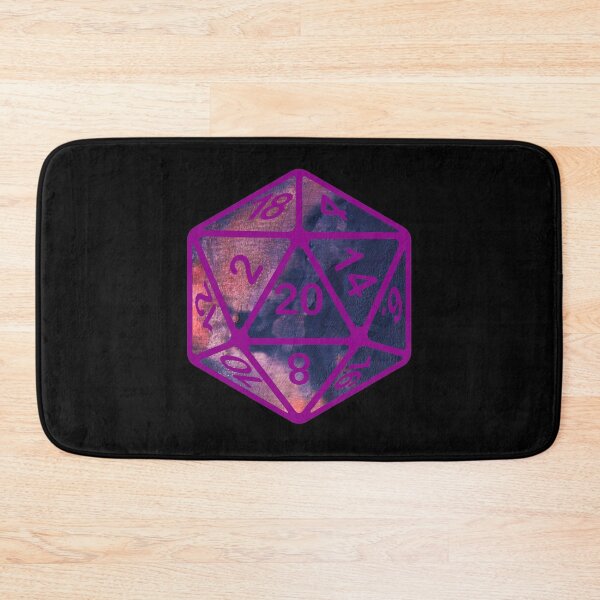 Item preview, Painted Pop Art AD&D Critical Hit d20 Polyhedral Dice Design designed and sold by Candlewood Museum & Gift Shoppe.