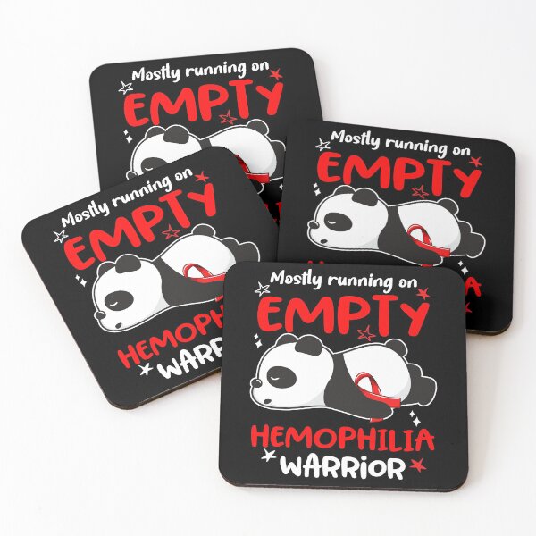 Item preview, Hemophilia Awareness Mostly Running On Empty Hemophilia Warrior designed and sold by GennieShop.