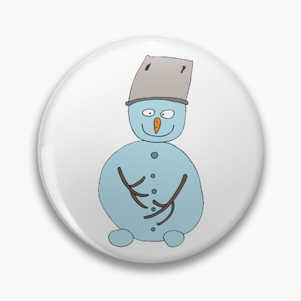 Item preview, Snowman with a bucket on his head. designed and sold by Olga81creative.