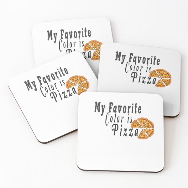 Item preview, My favorite color is pizza,it's Colorful design for pizza lovers designed and sold by fabricutie.