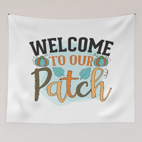 Item preview, Welcome to Our Patch Watercolor Design - Trendy Pumpkin Fall Design for Fall Lovers & Thanksgiving designed and sold by Prince - Bestseller ★★★★★.