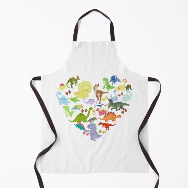 Item preview, Dinosaurs Pattern In A Heart Shape - Dinosaur designed and sold by AsmArt-co.