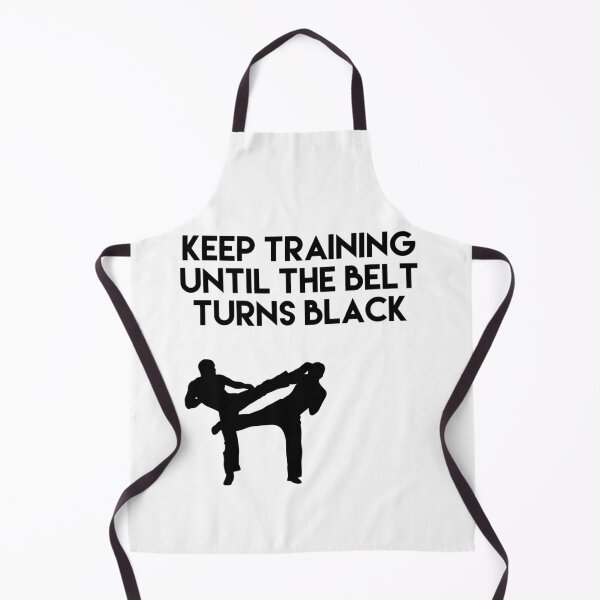 Item preview, Keep Training Until The Belt Turns Black Karate designed and sold by blueprint198686.