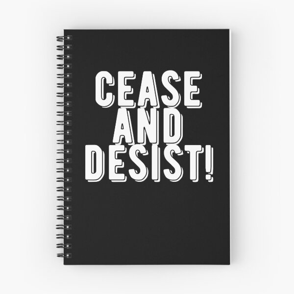 Item preview, Cease and Desist! - Lawyer designed and sold by GreenEnvytt.