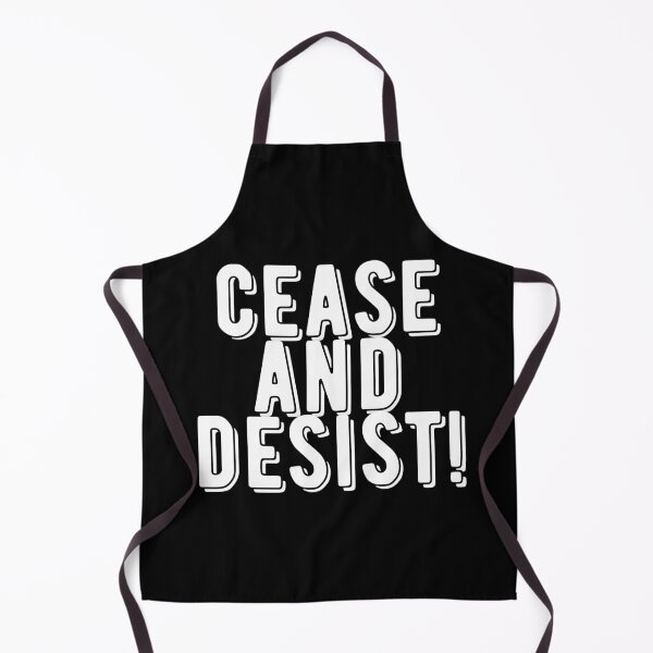 Item preview, Cease and Desist! - Lawyer designed and sold by GreenEnvytt.