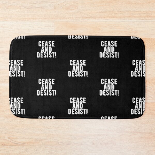 Item preview, Cease and Desist! - Lawyer designed and sold by GreenEnvytt.