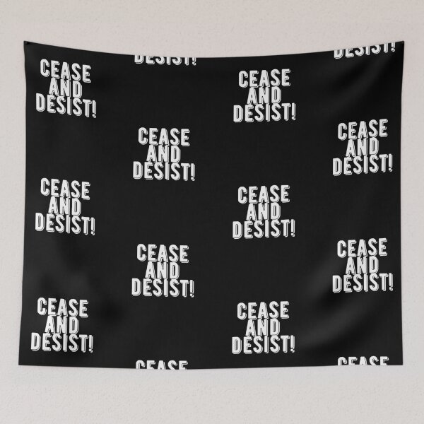 Item preview, Cease and Desist! - Lawyer designed and sold by GreenEnvytt.