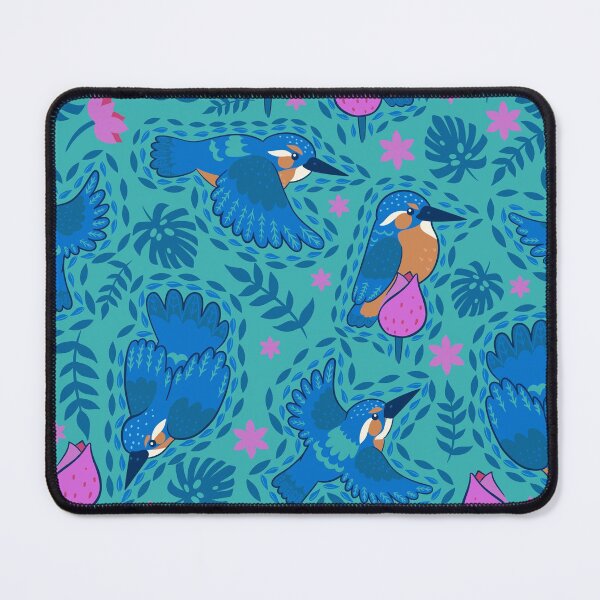 Item preview, Colorful Kingfishers designed and sold by Vector Scout Lab.