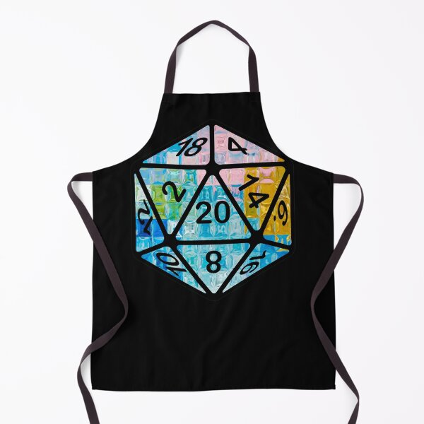 Item preview, Painted Pop Art AD&D Critical Hit d20 Polyhedral Dice Design designed and sold by Candlewood Museum & Gift Shoppe.